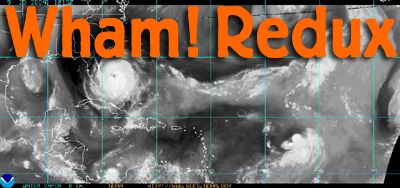 hurricane jeanne just off the coast, September 24, 2004